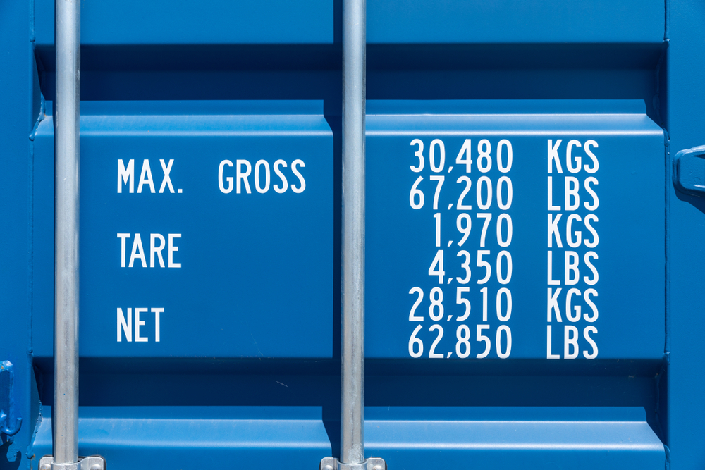 İSO Yük Konteyneri Taşıma Kapasitesi 