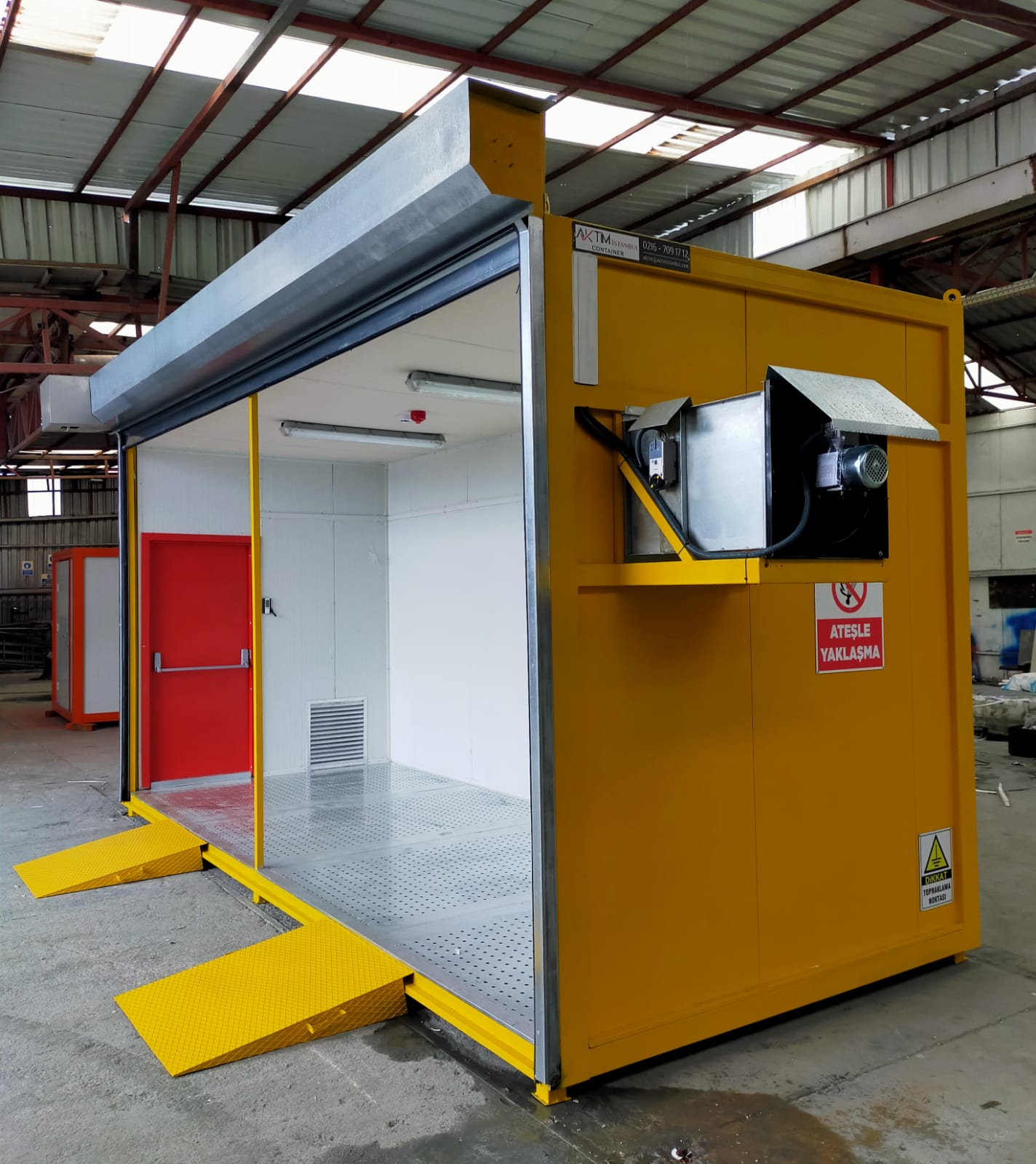 Kimyasal Atık Konteyner