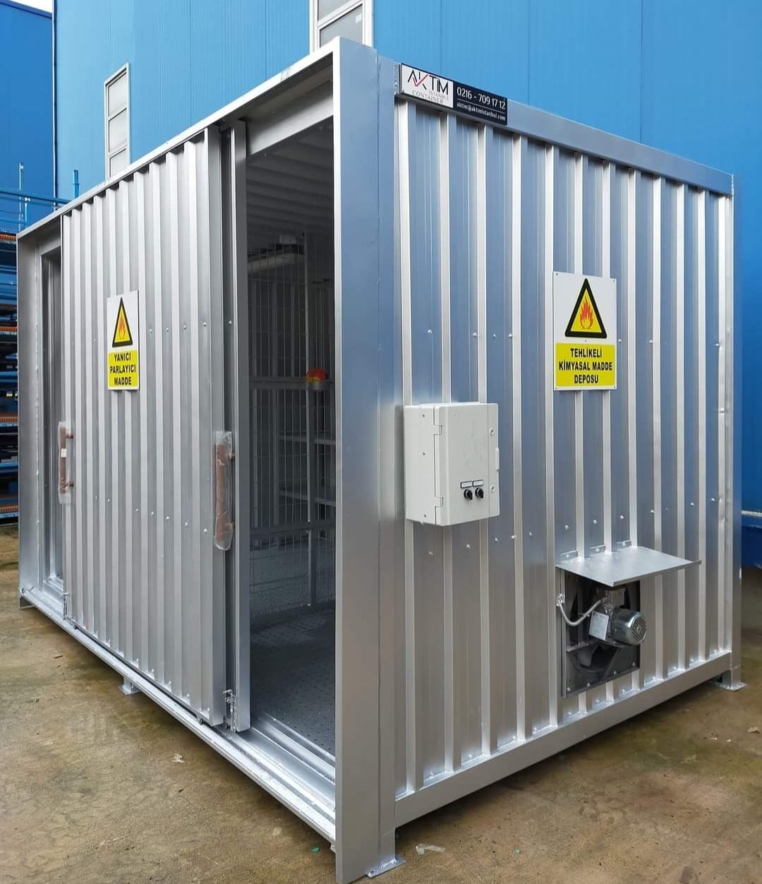 Tehlikeli Atık Konteyner