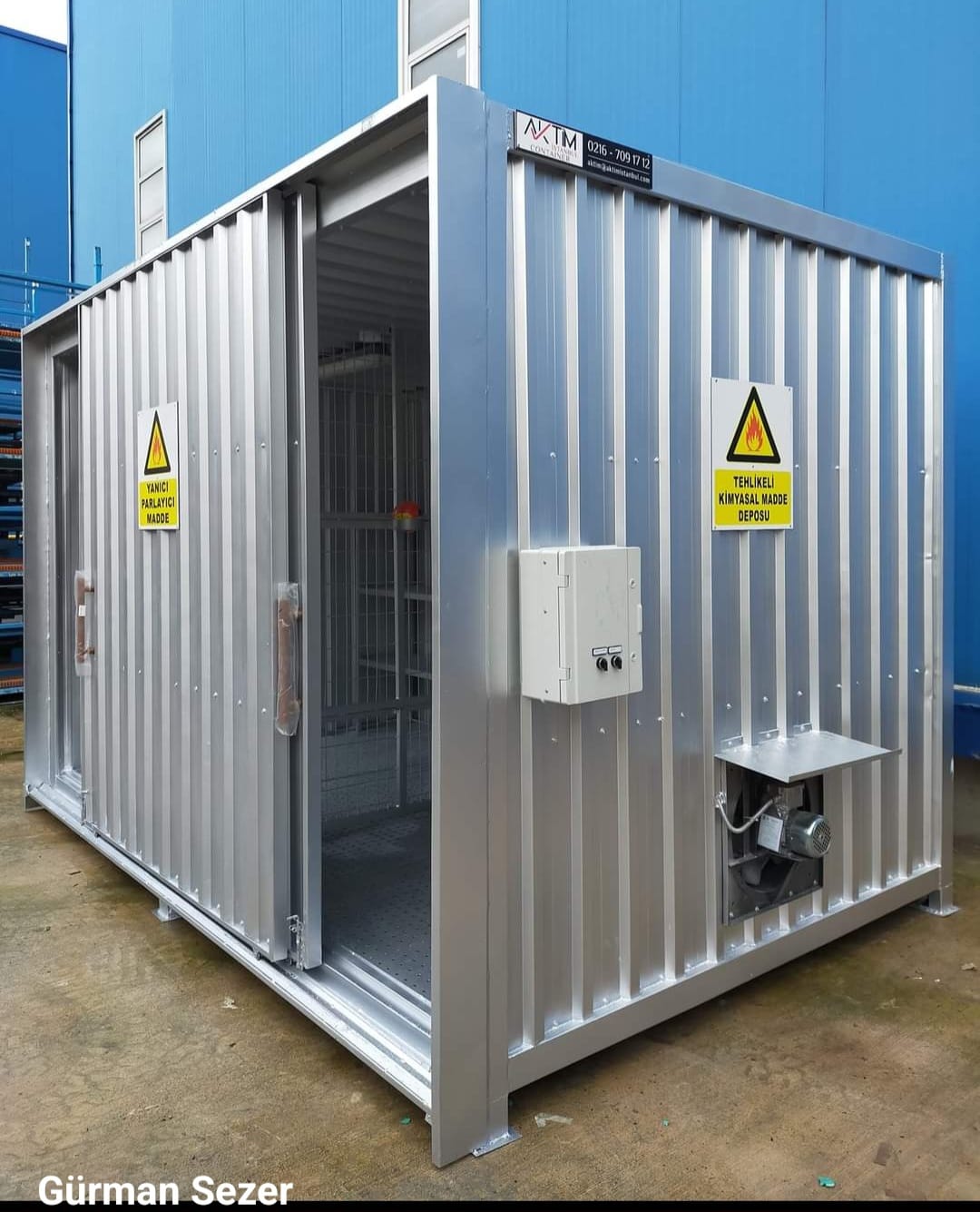 Elektrik Batarya Konteyner